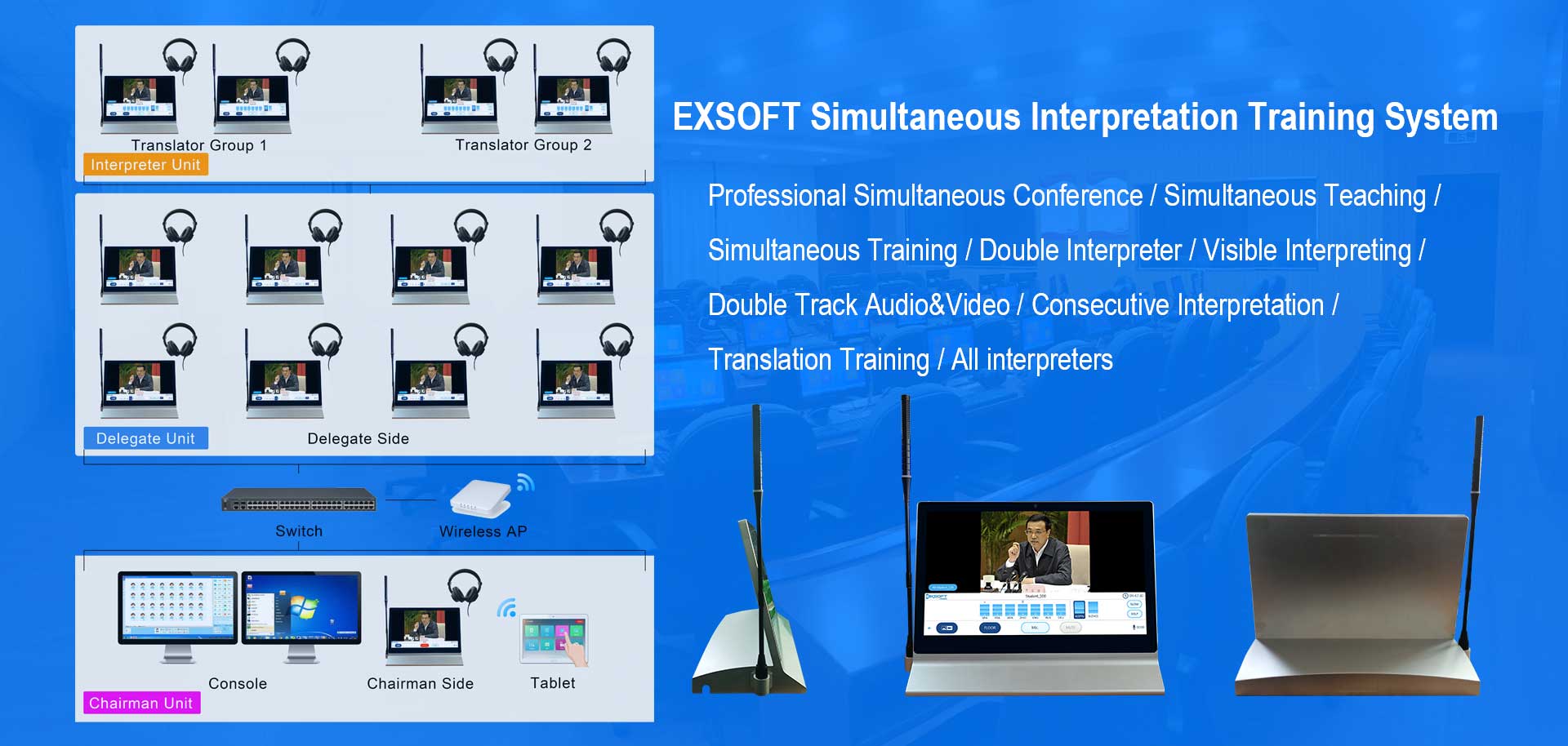 EXSOFT Simultaneous Interpretation